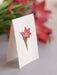Pop Up Flower Bouquet Greeting Card - Red Amaryllis    