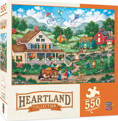 Crosswinds 550 Piece Heartland Puzzle    