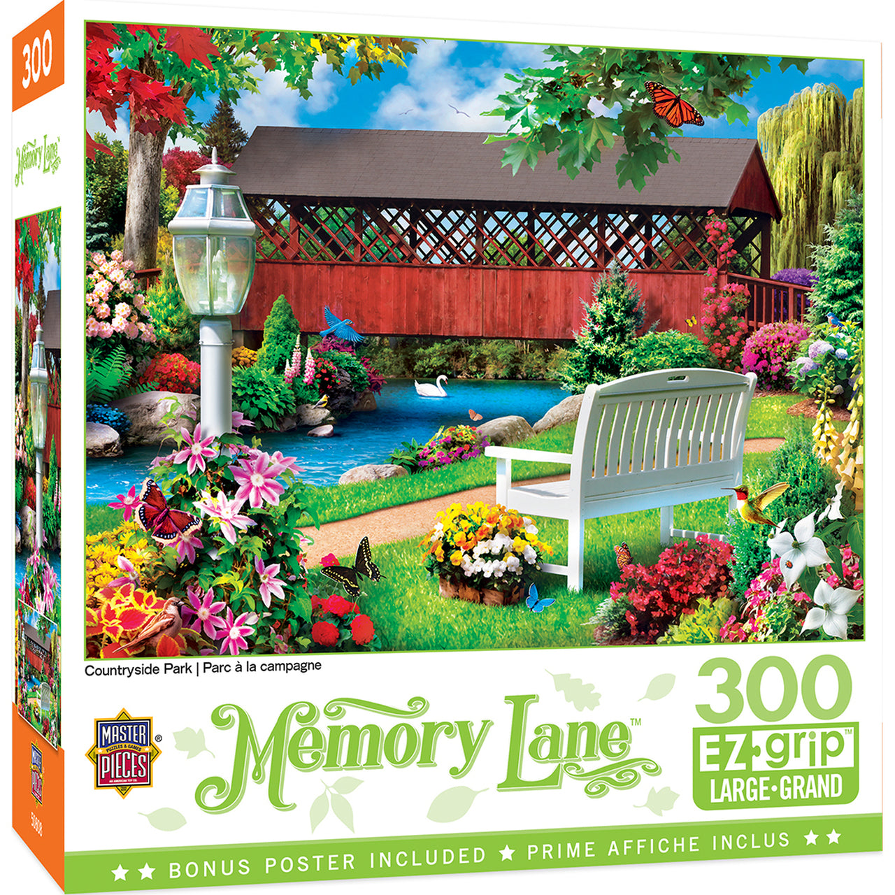 Countryside Park 300 Piece Large Format Memory Lane Puzzle    