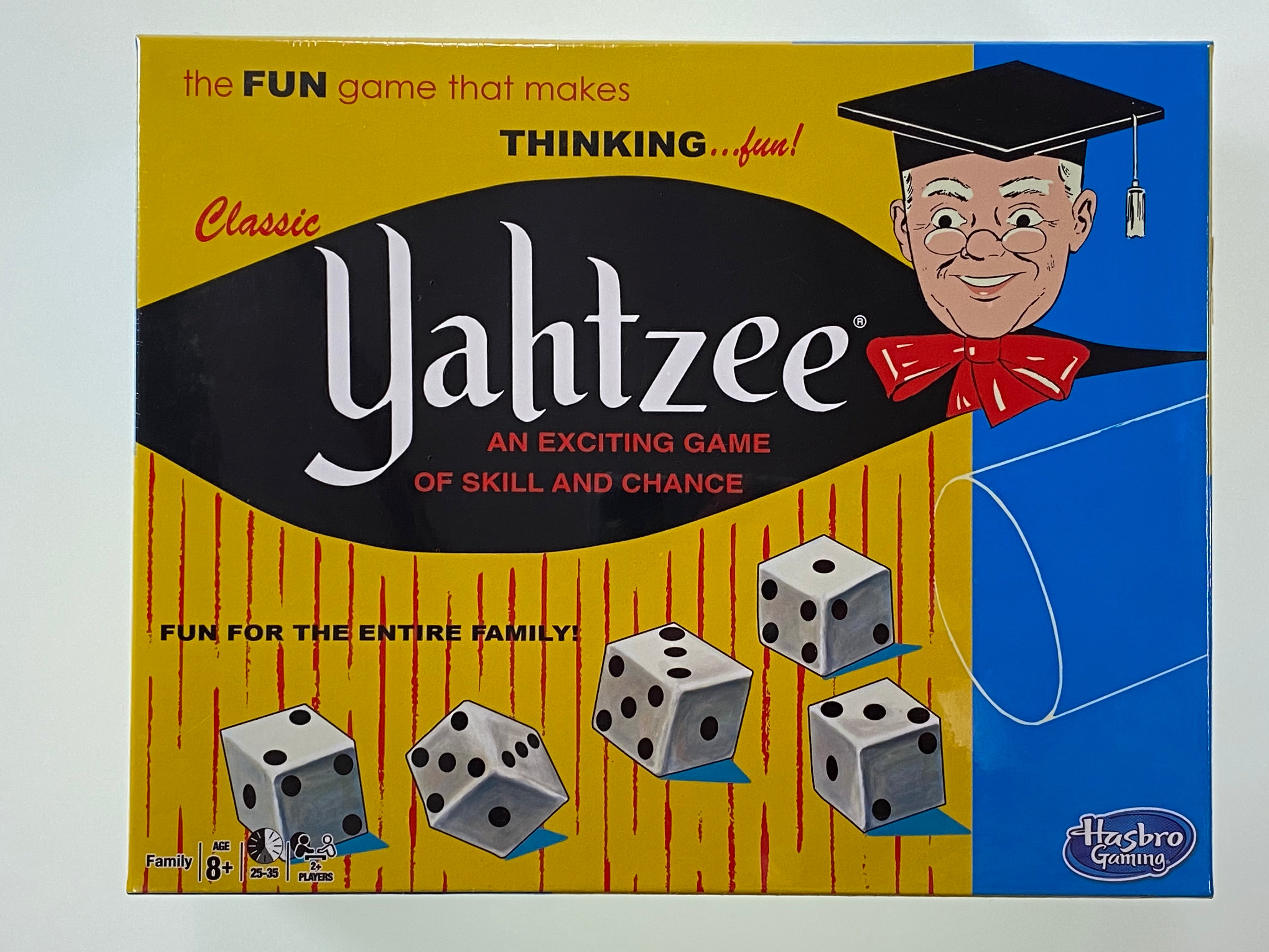 Vintage Board Games 1970s Yahtzee Game Sequence Dice Game of Skill and  Chance Multi-player Games Old Classic Board Games 