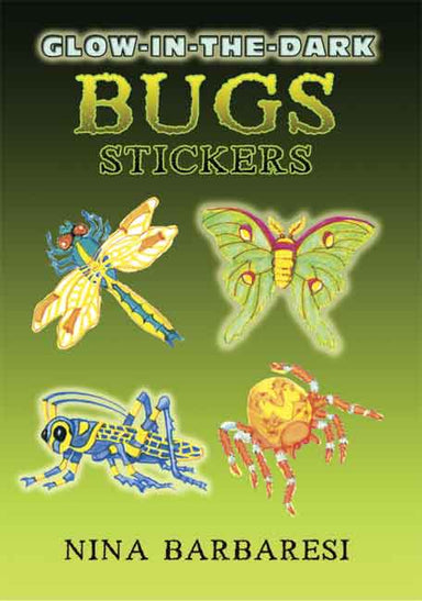 Glow In The Dark Bugs Stickers - Little Activity Book    