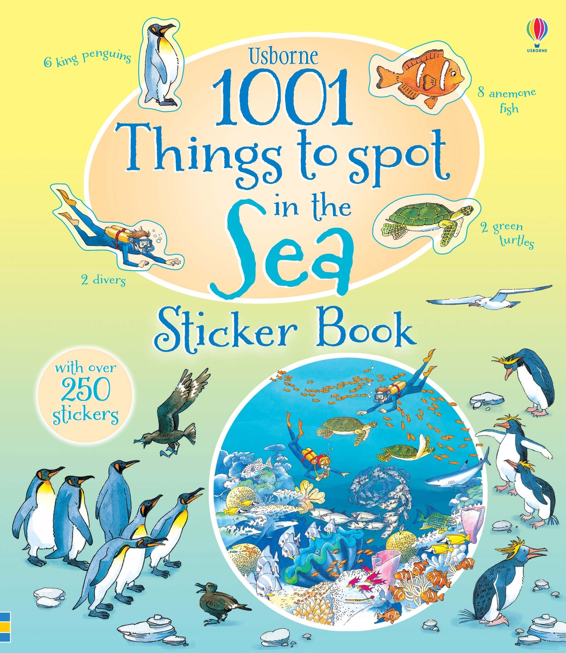 1001 Things To Spot In The Sea - Sticker Book    