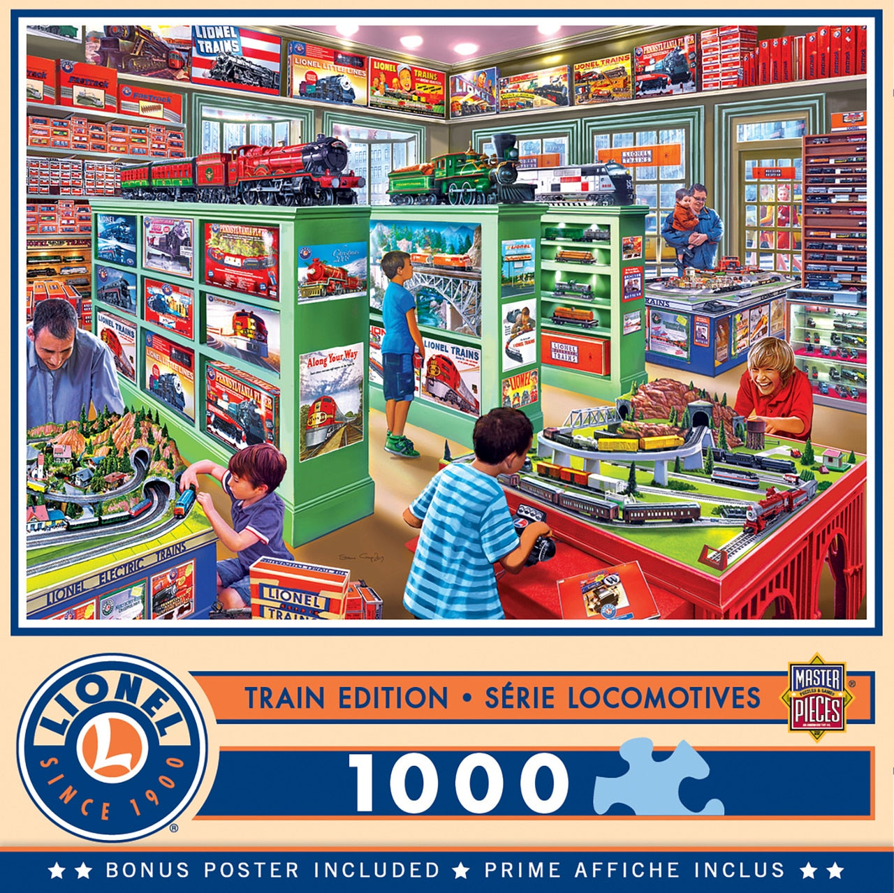 The Lionel Store 1000 Piece Puzzle    