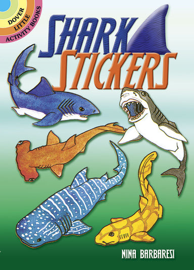 Shark Stickers - Little Activity Book    
