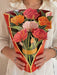 Pop Up Flower Bouquet Greeting Card - Murillo Tulips    