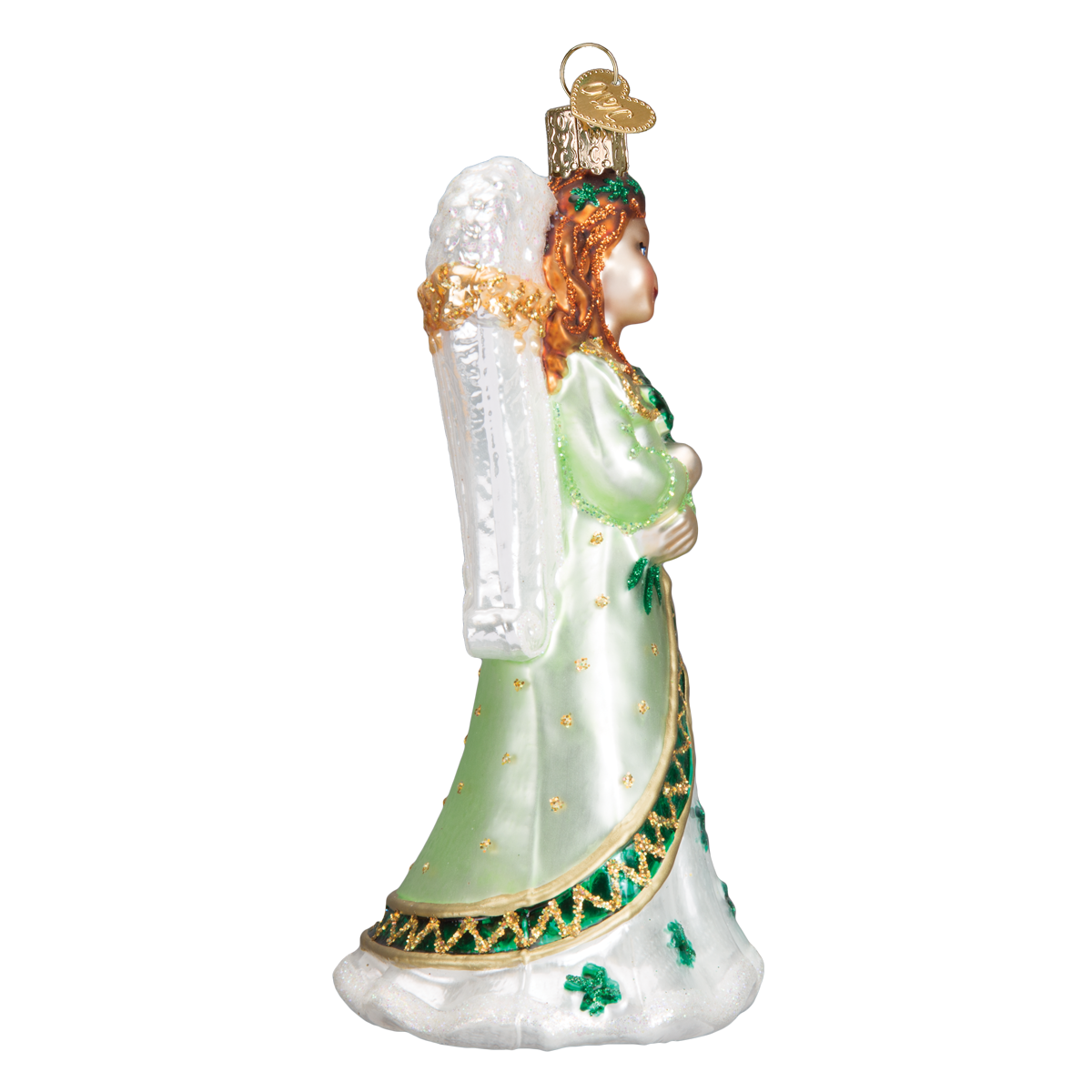 Old World Christmas - Irish Angel Ornament    
