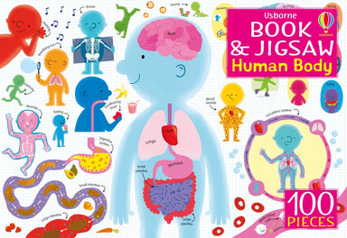 Human Body - Book & 100 Piece Puzzle    