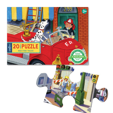 Red Fire Truck 20 Piece Puzzle    