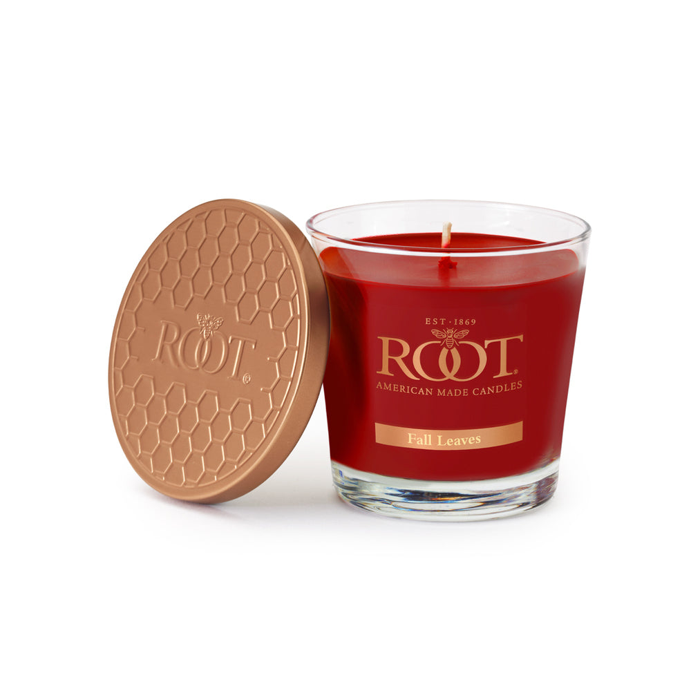 Root Candles 6.3oz Veriglass - Fall Leaves    