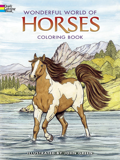 Wonderful World of Horses - Coloring Book    