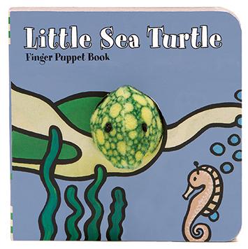 Little Sea Turtle - Finger Puppet Book    