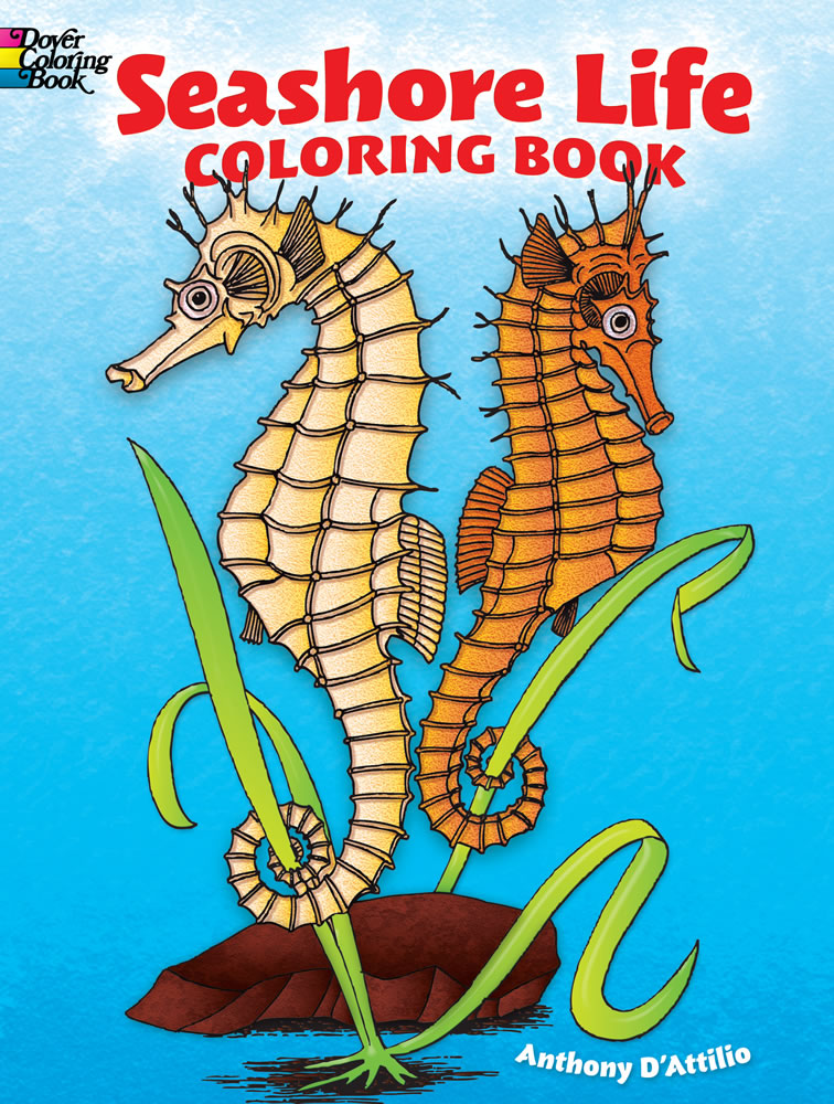 Seashore Life - Coloring Book    
