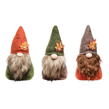 Autumn Gnome - Green, Brown or Orange Hat    