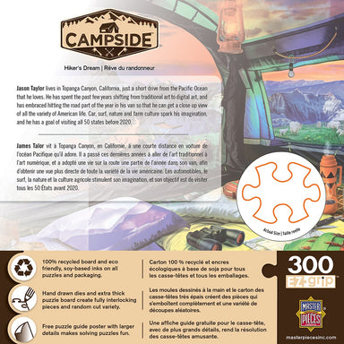 Hiker's Dream 300 Piece Large Format Campside Puzzle    
