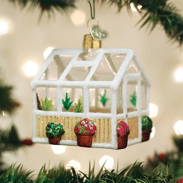 Old World Christmas - Greenhouse Ornament    