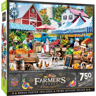 Old Mill Farm Stand 750 Piece Puzzle    