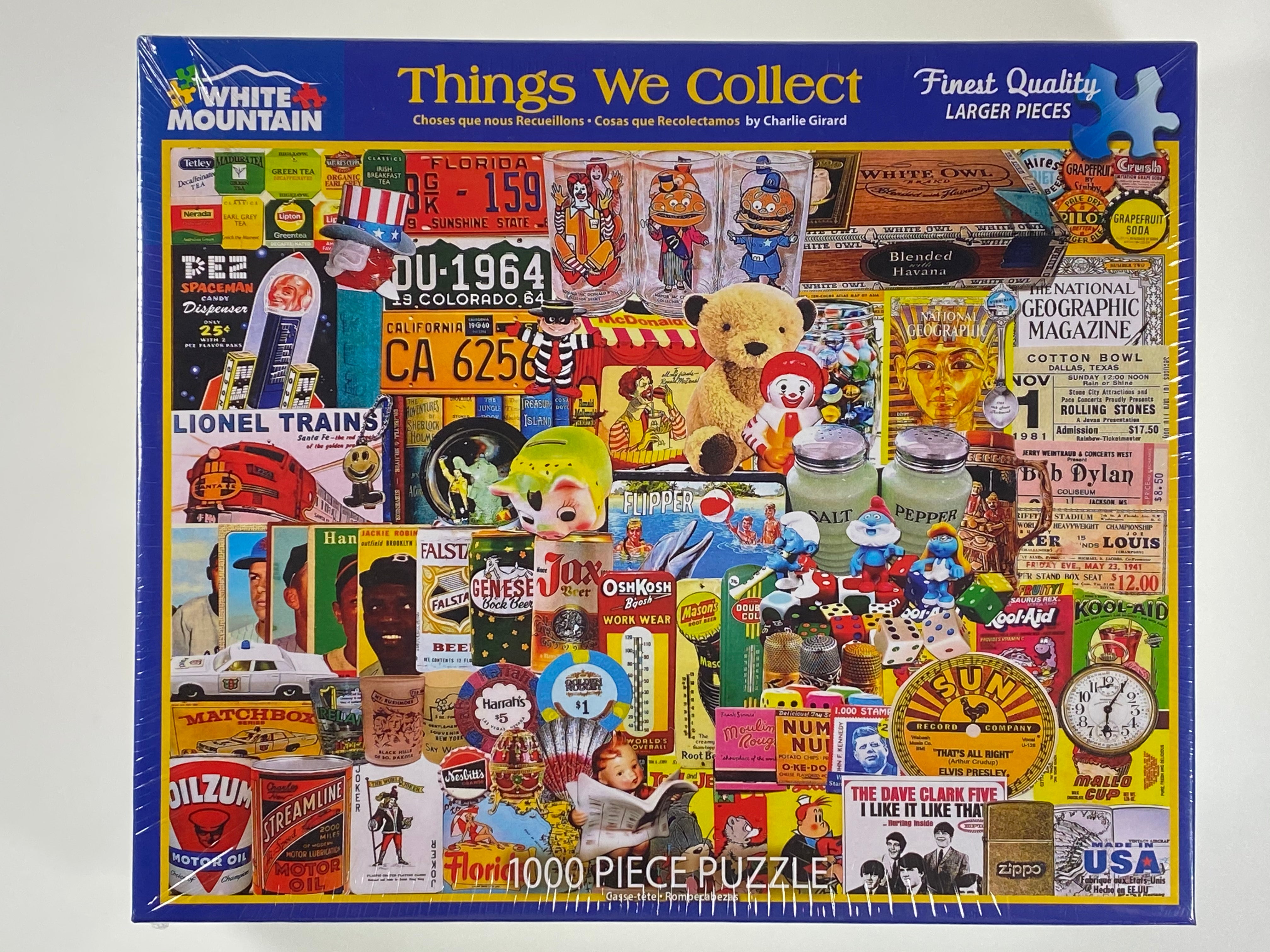 Things We Collect 1000 piece puzzle    
