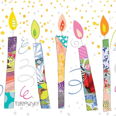Birthday Candles - Luncheon Napkins    