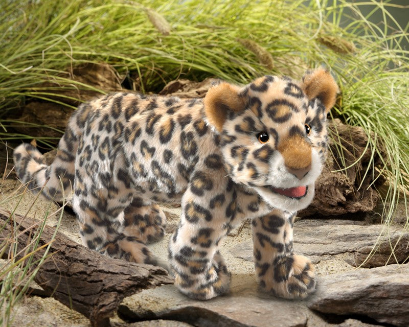 Folkmanis Puppet - Leopard Cub    