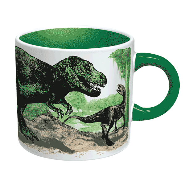 The Disappearing Dinosaur Color Changing Mug    