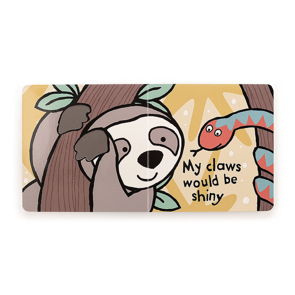 Jellycat Board Book - If I Were A Sloth    