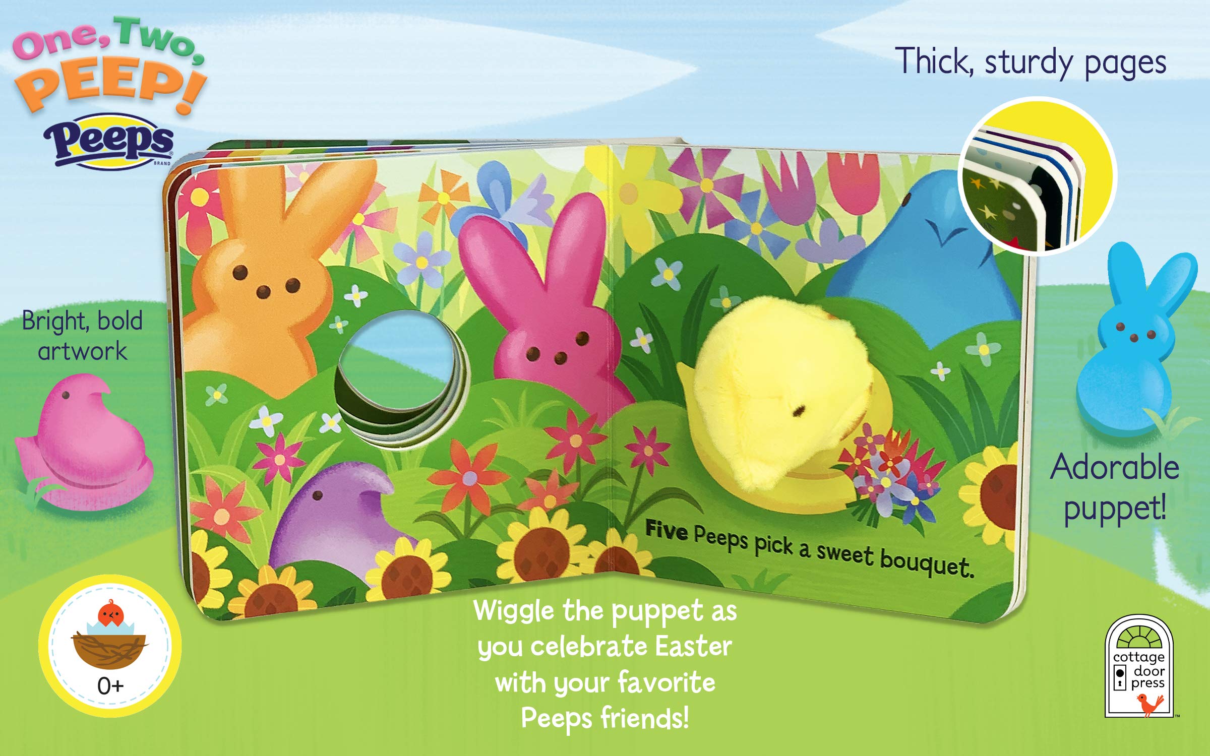 One, Two, Peep! - An Easter Counting Finger Puppet Book    