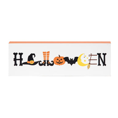 Halloween Shelf Sign    