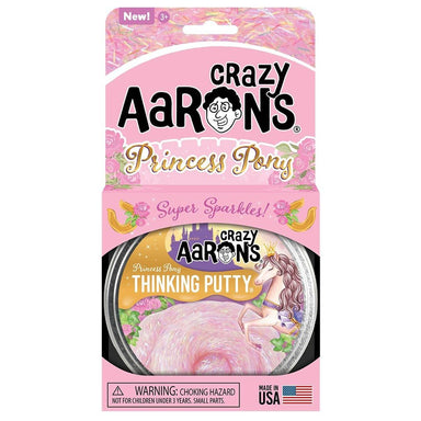 Crazy Aaron's Princess Pony - Super Sparkles Thinking Putty    