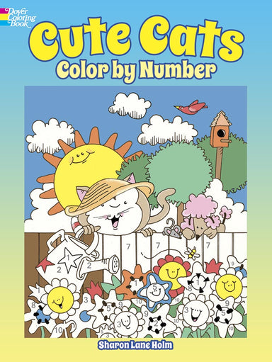 Cute Cats - Color By Number    
