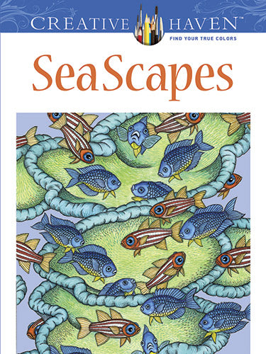 SeaScapes - Creative Haven Coloring Book    
