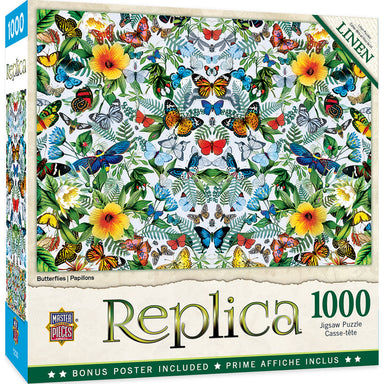 Replica Butterflies 1000 Piece Puzzle    