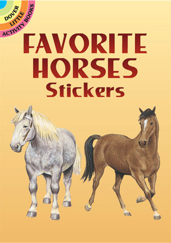 Favorite Horses Stickers - Little Activity Book    