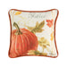 Grateful Orange Pumpkin 8x8 Pillow    