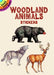 Woodland Animals Stickers - Little Activity Book    