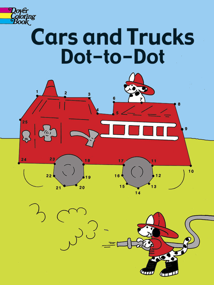 Cars and Trucks Dot To Dot    