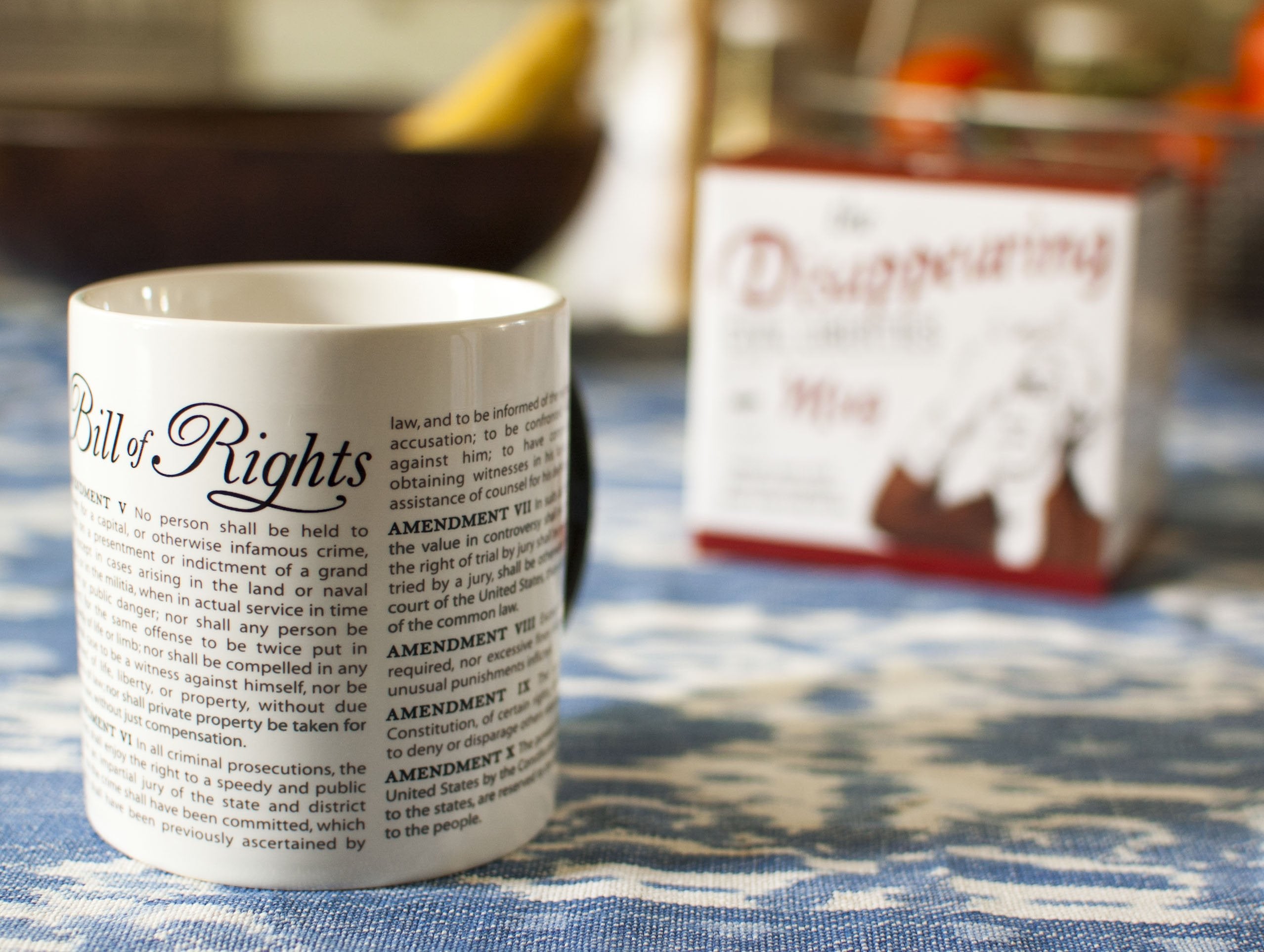 The Disappearing Civil Liberties - Color Changing Mug    