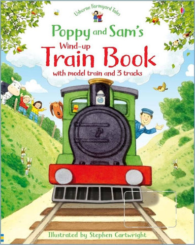 Poppy and Sam's Wind-Up Train Book - With Train and 3 Tracks    