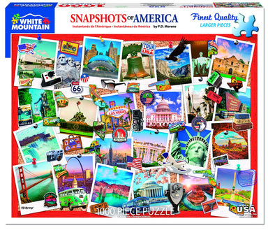 Snapshots of America 1000 Piece Puzzle    