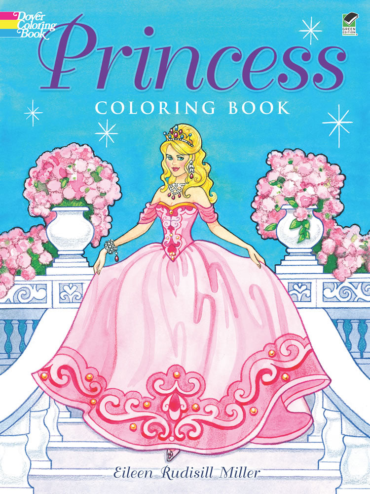 Princess Coloring Book For Kids Ages 4-8: A Fun Beautiful Princess Coloring Book For All Kids Ages 4-8 [Book]