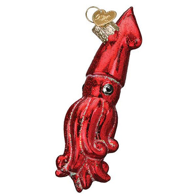 Old World Christmas - Red Squid Ornament    