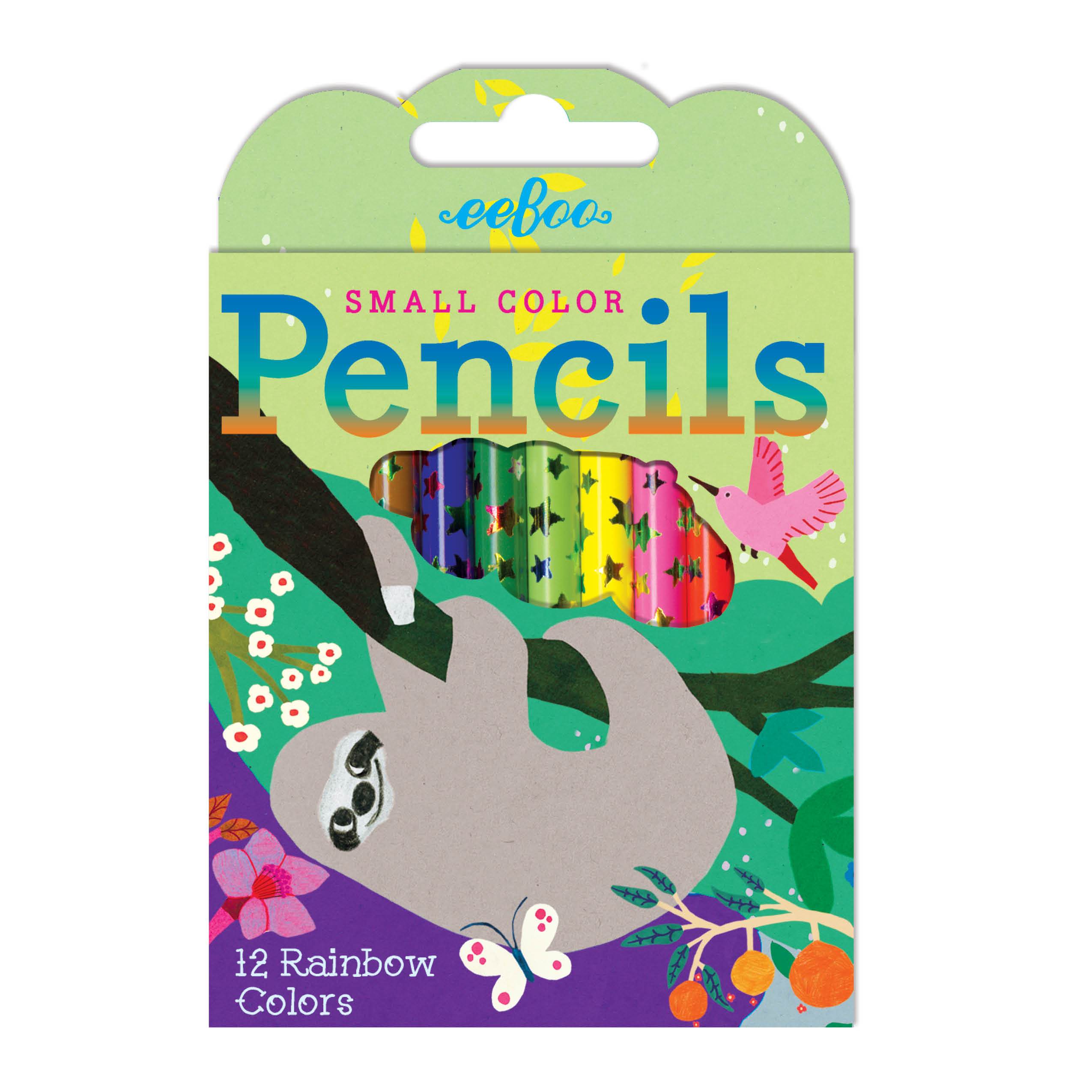 eeBoo Animal Colored Pencils - Bunny, Sloth, Bear or Squirrel    