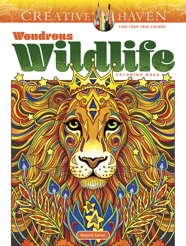 Wondrous Wildlife - Creative Haven Coloring Book    