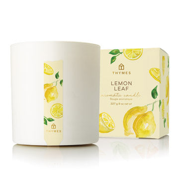 Thymes Lemon Leaf Aromatic Candle    