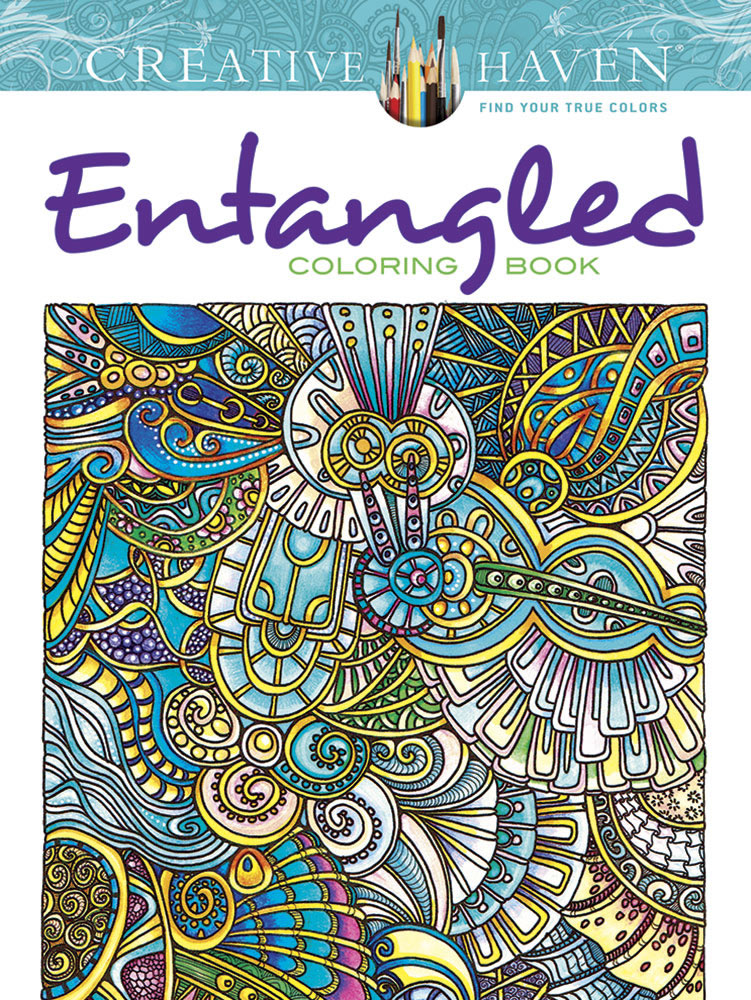Entangled - Creative Haven Coloring Book    