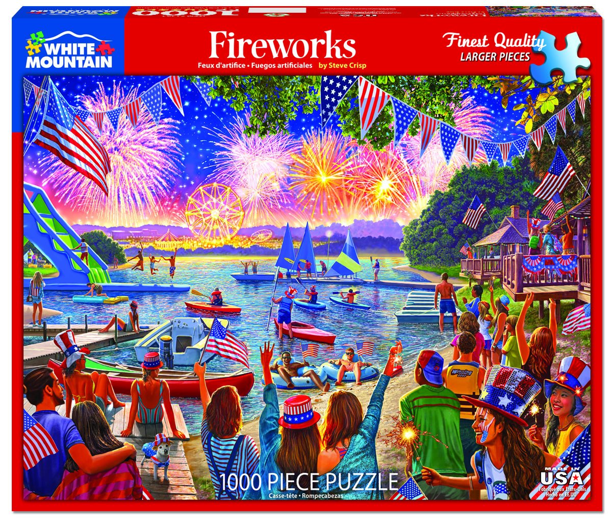 Fireworks 1000 Piece Puzzle    