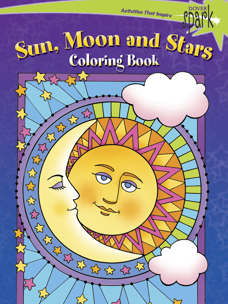 Sun, Moon, and Stars - SPARK Coloring Book    