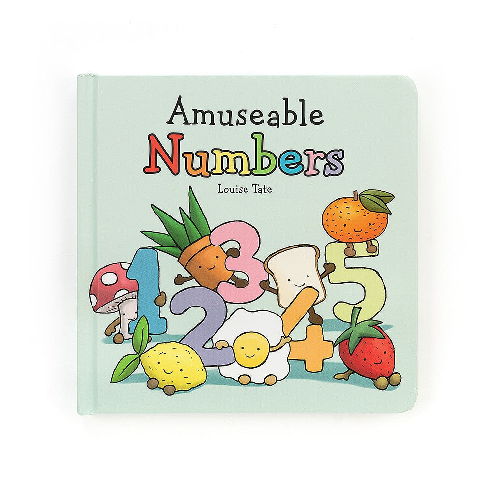 Jellycat Board Book - Amuseable Numbers    