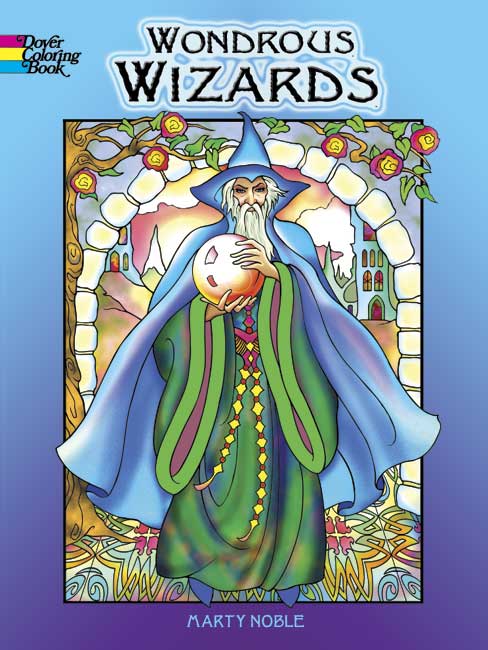 Wondrous Wizards - Coloring Book    