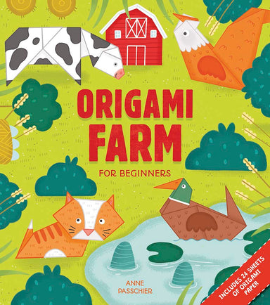 Origami Farm For Beginners - With 24 Sheets of Origami Paper    