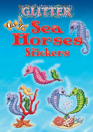 Glitter Sea Horses Stickers - Little Activity Book    